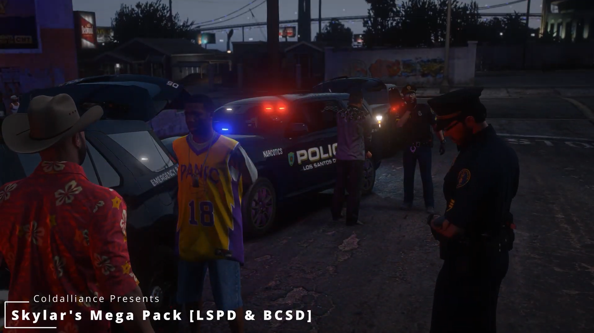 Skylar's Mega Pack [LSPD & BCSD] - Cinimatic Video