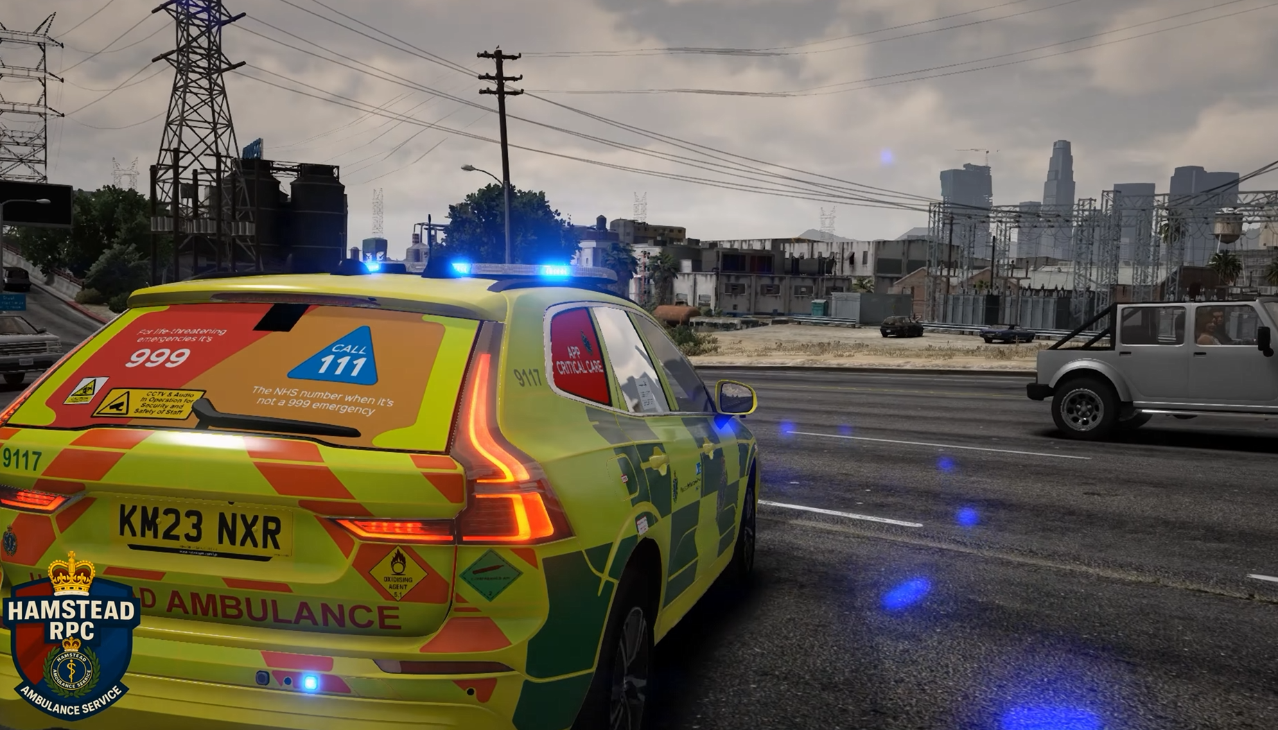  Hamstead Ambulance Service Response Video - Hamstead RPC 