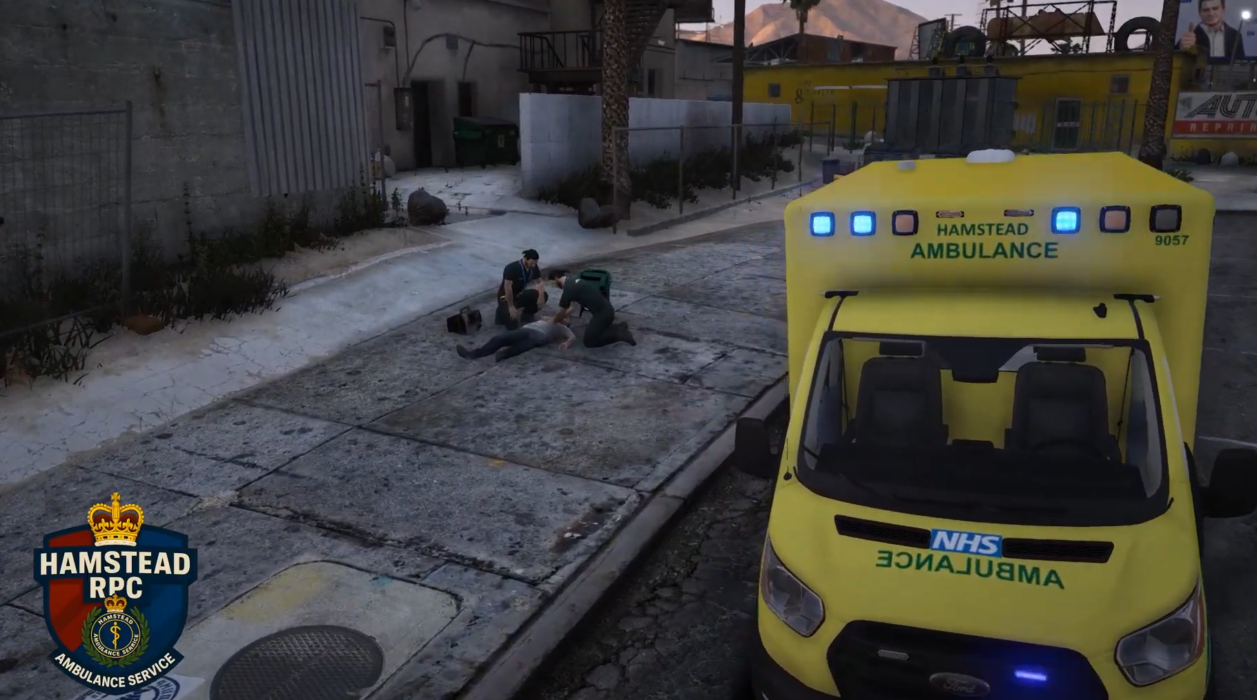  CRP In Progress Hamstead Ambulance & Medical Services Response - Hamstead RPC 